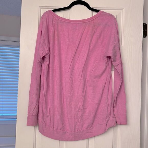 Love Pink Slouchy Lounge Long Sleeve Shirt M - Picture 3 of 3